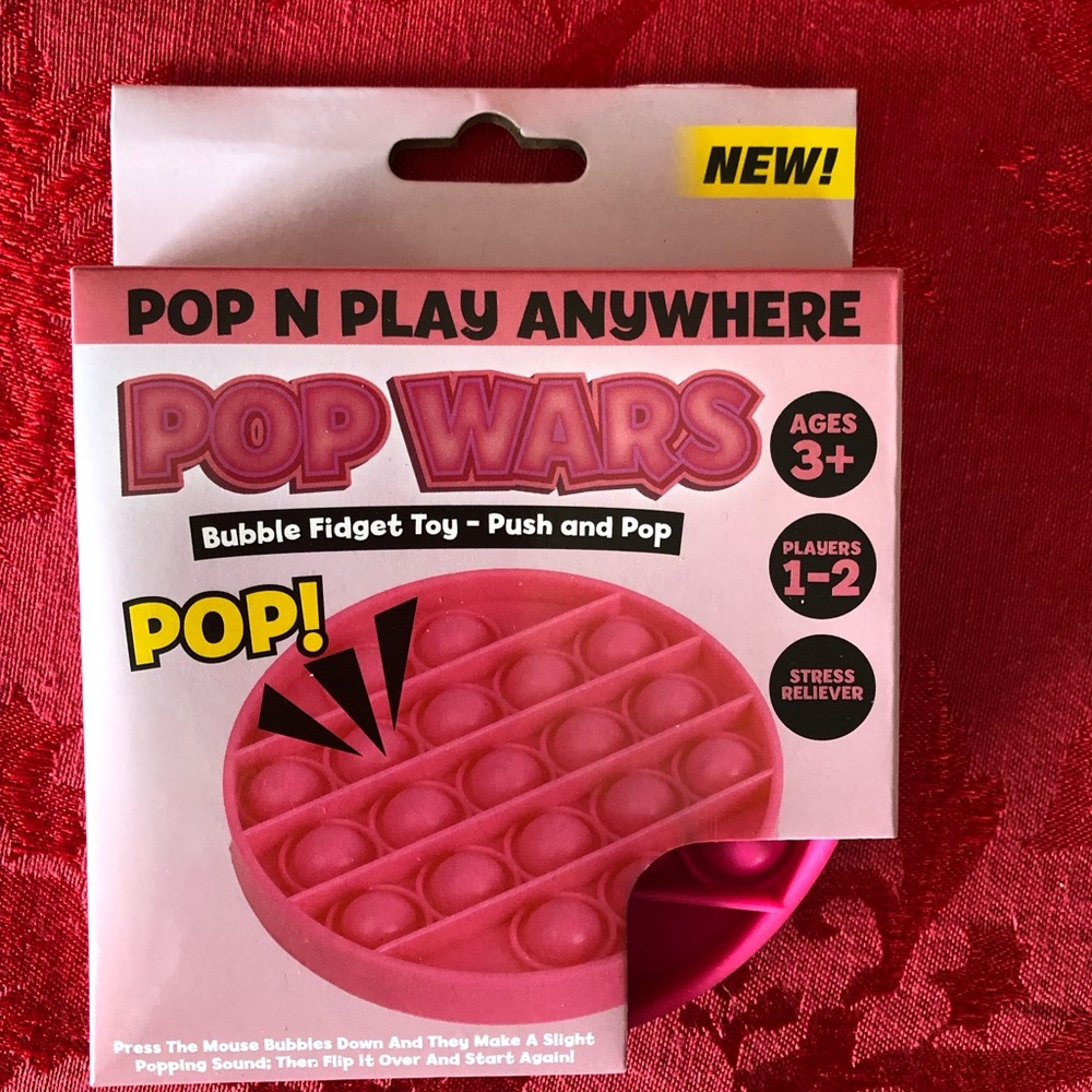 ☀️ 3/$10 Pink Pop Wars game and stress reliever( see description)